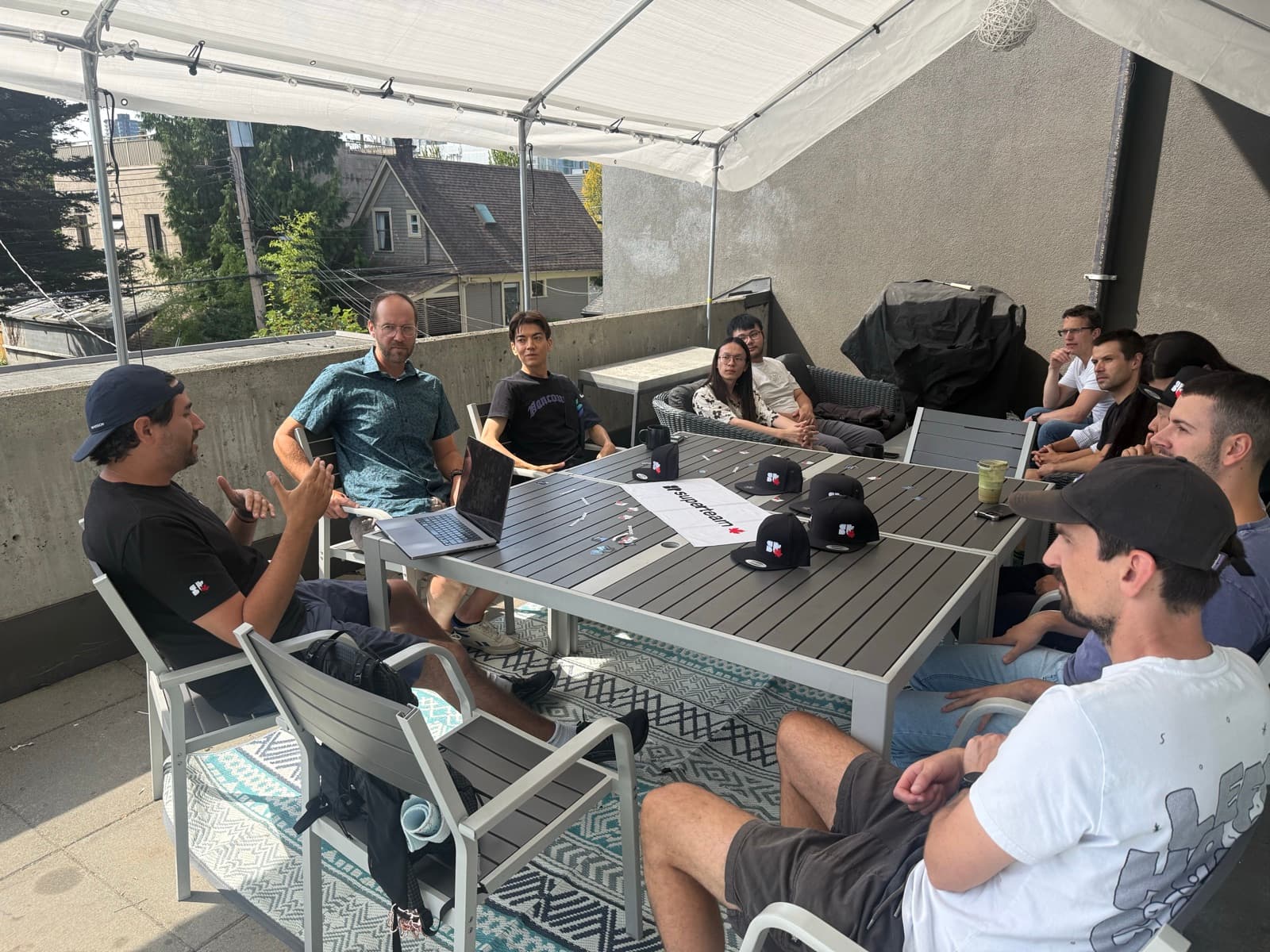 Leading a Superteam Canada meetup, Toronto